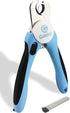 gonicc Dog & Cat Nail Clippers and Trimmers, with Safety Guard, Free Nail File, Professional Grooming Tool
