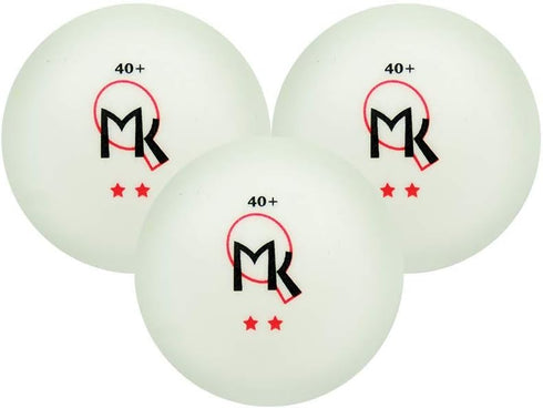 Vortex Table Tennis Racket 2-Player Set, Pips-Out with Sponge, Red & Black Rubber Surface