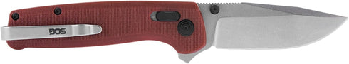 G10 G10 D2 SOG Terminus XR Daily Carry Rugged EDC Ambidextrous Pocket Folding Knives | Handle | Wear-Resistant Steel