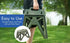 SINT Pack 1 Folding Stool Nonslip Platform Chair | Small Portable Stool for Camping | Collapsible Fold Up Stepping