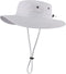 Home Prefer UPF50+ Mens Sun Hat, Wide Brim Fishing Hat for Sun Protection, Bucket Hat for Beach Gardening Golf