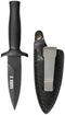 Rothco Raider II Boot Knife - Black Matte Stainless Steel