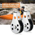 Lixada 2PCS Stainless Steel Pulley Blocks for Kayak Canoe Boat Anchor Trolley Kit