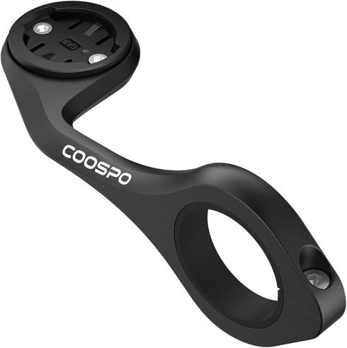 CooSpo Bike Computer Mount, Out Front Cycling Computer Extended Mount, Compatible with Garmin, Wahoo, Bryton, Bike
