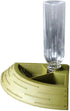 Reptile Feeder Bowl, Automatic Water Dish Dispenser, 2-in-1 Food and Water Feeding Bowls for Terrarium