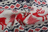 Xmas Grey Reindeer Cotton Pet Dog Christmas Pajamas, Jumpsuit X-Large, 22" Back Length, Girth 26-32"