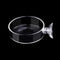 WEAVERBIRD 60mm Aquarium Shrimp Feeder Dish - Suction Glass Fish Tank Feeding Bowls, Round Clear Dishes