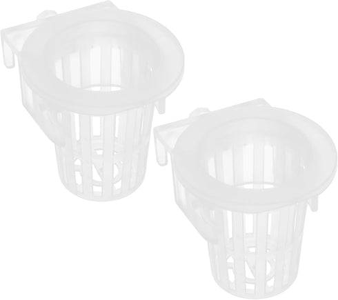 2 Pair Hanging Aquarium Planter Baskets for Aquatic Plants, Acrylic Plant Pots for Fish Tank Planting