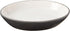 SPOT by Ethical Products Heavy Ceramic High Gloss Dog Bowl, Durable Pet Dish - Dishwasher Safe - 2 TONE GRAY OVAL 6"