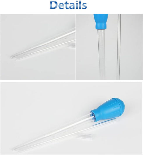 Fish Tank Cleaning Tools, Mini Manual Water Changer, Extendable Cleaning Waste Remover for Fish Tank