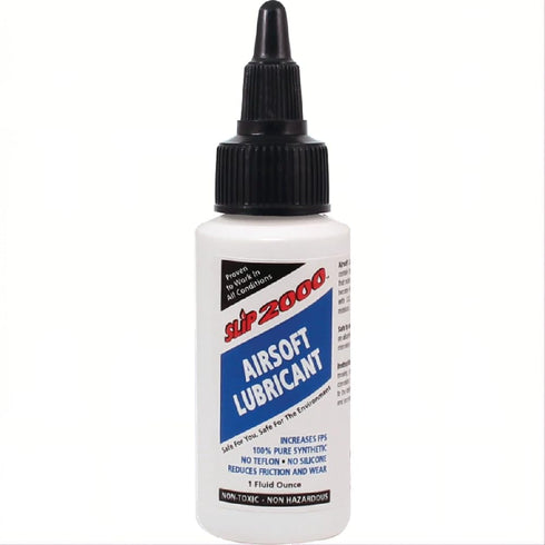 2000 Pack, 1 Slip Airsoft Lubricant System, Includes Lubricant, Gel, and Gearbox Grease, Combo ounce each