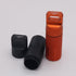 HRX Package Outdoor Waterproof EDC Survival Container Capsule, Airtight Aluminum Pill Bottle (2PCS)
