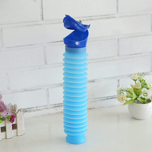 EveryoneFdly (1PC) Men?s Pocket Toilet, Emergency Urinal Outdoor, Shrinkable Portable Urinal, Unisex Portable Mobile