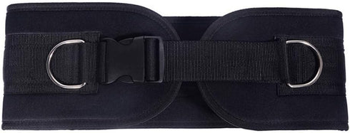 HemeraPhit Weighted Dip Belt with Chain, Pull-up Belt, Double D-ring Weightlifting Back Support Strap for Home Gym