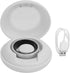 Pomya Smart Ring - Health Monitor with Sleep Tracking, Exercise Data, IP68 Waterproof, 7-Day Battery Life, White