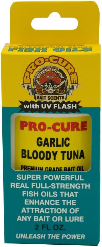 Pro-Cure Garlic Bloody Tuna Bait Oil, 2 Ounce