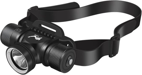 WINDFIRE Scuba Diving Headlamp - Professional LED Dive Light, 1200 Lumens, 5 Modes, IPX8 Waterproof for Snorkeling