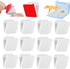 Kandishiex 12pcs US Dog Wall Pee Pad Holder Self-Sticky Pee Pad Wall Clip Keeps Your House Clean Dog Potty Training Pad