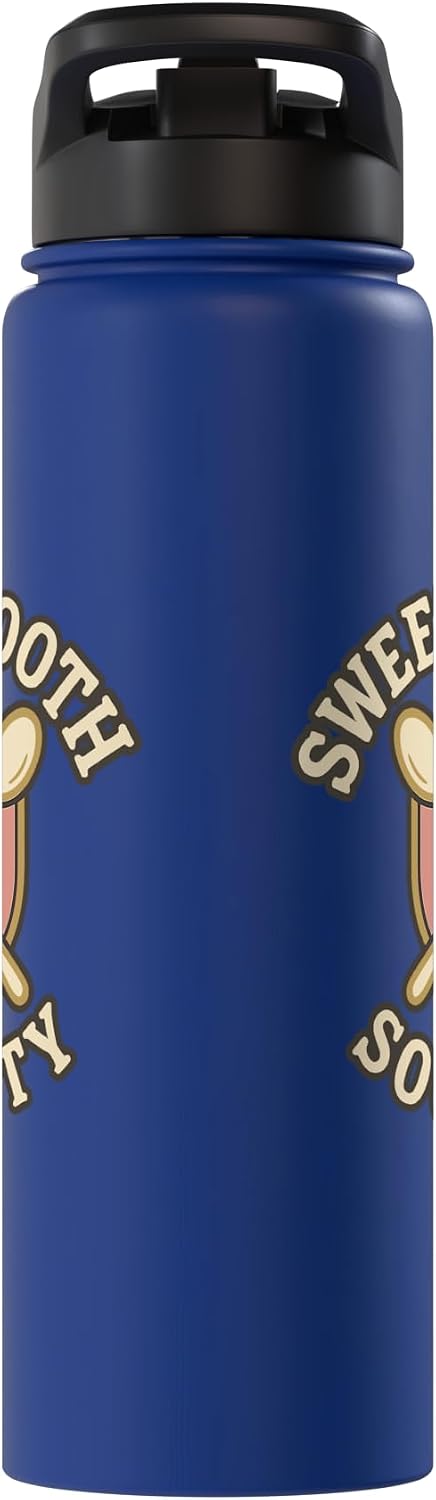 GRUMPY DAD CO Frozen Ice Cream Scoop Gelato Lover Yogurt Icecream Stainless Steel Insulated Water Bottle