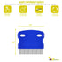 5 Pack Flea Lice Comb, Stainless Steel Dog Cat Grooming Combs, Professional Tear Stain Remover for All Pets