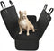 Active Pets Black Standard Dog Car Hammock Back Seat Cover, Waterproof Backseat