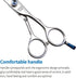 Fenice Professional 7/7.5/8 Pet Grooming Scissors - Thinning Cutting Shears for Dogs/Cats with 70-80% Thinning Rate