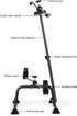 SamFansar Exercise Bike for Seniors | Pedal Exerciser Bike Hand Arm Leg and Knee Peddler Adjustable Exercise Equipment