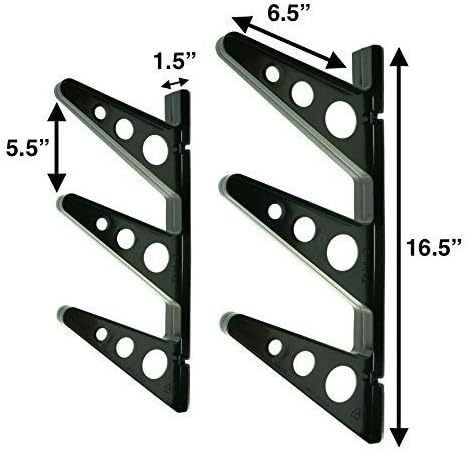 StoreYourBoard Water Ski Wall Mount Storage Rack, Horizontal Gear Organization System for Home and Garage
