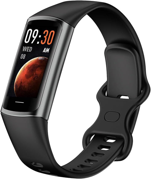 Fitness Tracker with 25 Sports Modes, Heart Rate/Blood Oxygen Monitor, Waterproof Smartwatch for Android and iOS