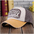 Vintage Denim Cotton Baseball Cap, Adjustable Frayed Edge Sunhat Unisex