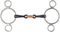 Shires Two Ring Sweet Iron Gag with Raised Ribs