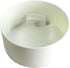 Pawvac 12 Ounce Vacuum Sealed Pet Food Storage Container, White & Cat