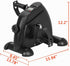 Byya W002K Mini Exercise Bike with Adjustable Resistance,LED Display,Portable Fitness Pedal Stationary Under Desk Foot