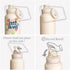 22 oz ZTAR Insulated Stainless Steel Water Bottle Compatible with Magsafe usable as Tripod, Leak-Proof, Keeps Drinks
