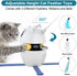 4-in-1 Interactive Cat Toy - Electronic Robot Ball and Feather Teaser for Engaging Play
