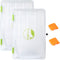 YVLEEN Fishing Tackle Boxes, 3600 3700 Plastic Storage Organizer with Removable Dividers, 2/4 Packs