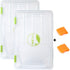 YVLEEN Fishing Tackle Boxes, 3600 3700 Plastic Storage Organizer with Removable Dividers, 2/4 Packs