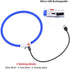 BSEEN Light Up Dog Collars, Cuttable Silicone LED Collar for Small Medium Large Dogs in Blue