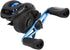 Shakespeare Agility Low Profile Fishing Reel, Left Handle, Multi-Disk Drag System, 90mm Handle