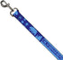 Dog Leash California Republic Bear Stars Silhouette Blues 6 Feet Long 1.0 Inch Wide