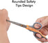 LIVINGO Professional Pet Grooming Scissors for Cats & Dogs, Titanium Coated, 2 Pack, 6.5 inch