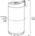 3.0 20 fl.oz BruTrek by Planetary Design Steel Toe Travel Coffee Press - Brew On The Go - No Spill Lid, Double Wall