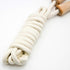 Jump Rope for Kids - Adjustable Cotton Braided Skipping Rope with Wooden Handle for Toddler Fitness Workout