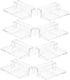 balacoo 8pcs Aquarium Cover Bracket, Fish Tank Accessories Lid Handle Clip for 10mm Acrylic and Glass