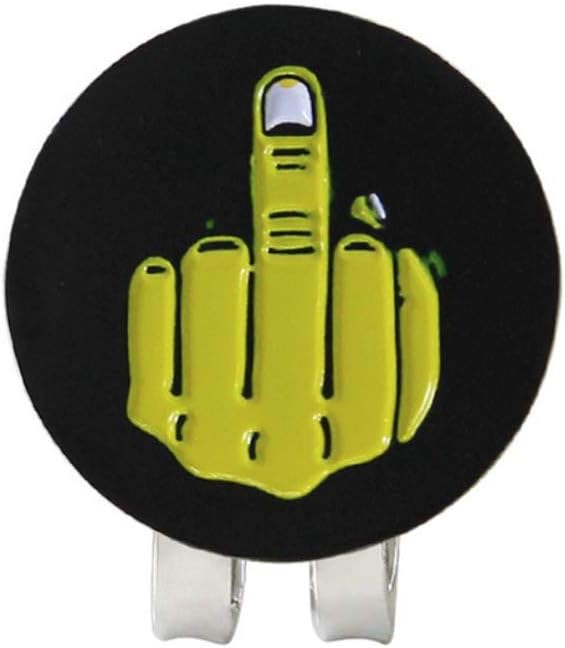 ONESHOTGOLF Golf Ball Marker - Hat Clips for Men Women Golfer, Removable Attaches Easily to Golf Cap