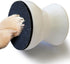 Dog Nail File - Upgraded Scratch Board with 1 White Nail File and 4 Replaceable Sandpapers for Pet Nails.