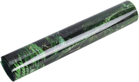 PVC Adhesive Reptile Poster, Jungle Pattern Fish Terrarium Background Decoration (122 * 46cm)