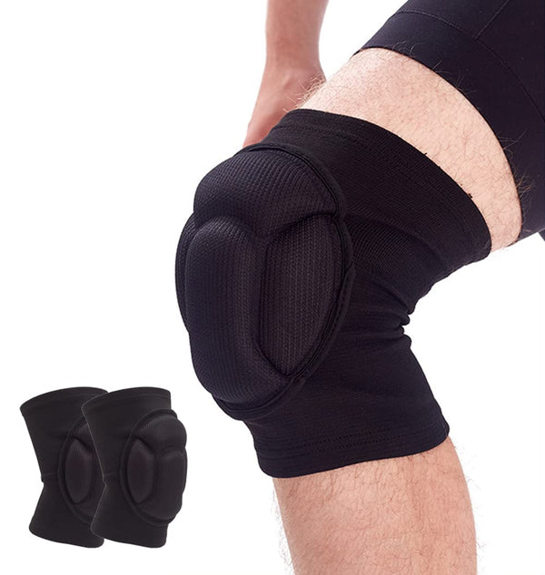 Knee Pads for Women & Men, Basketball Volleyball Wrestling Gear Soft Knee Protectors