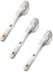 KINLINK 4-in-1 Camping Utensils 3-Pack, Portable Stainless Steel Spoon, Fork, Knife & Bottle Opener Combo Set