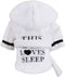 Stock Show Pet Pajama with Hood, Thickened Luxury Soft Cotton Bathrobe, Quick Drying Dog Towel, White, S